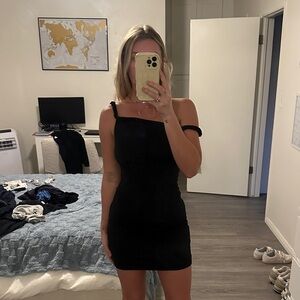 Peppermayo Black Mini Dress
